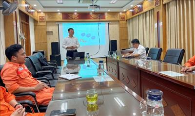 Thủy điện Trung Sơn huấn luyện định kỳ về an toàn vệ sinh lao động năm 2024